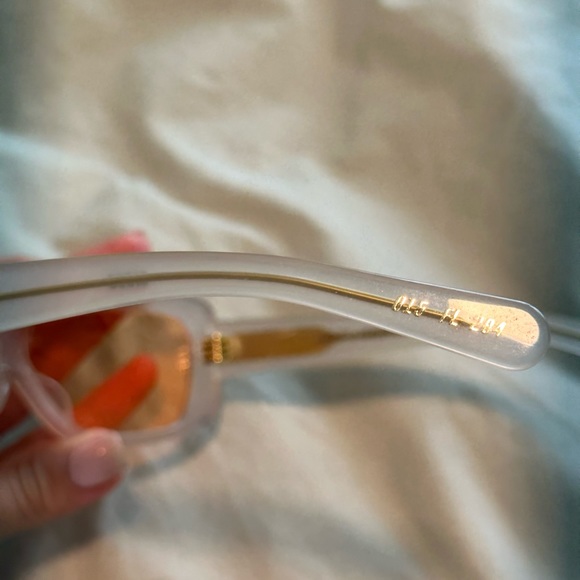 Flatlist Eyewear Veneda Carter Edition Disco Sunglasses with orange lenses - Picture 6 of 7